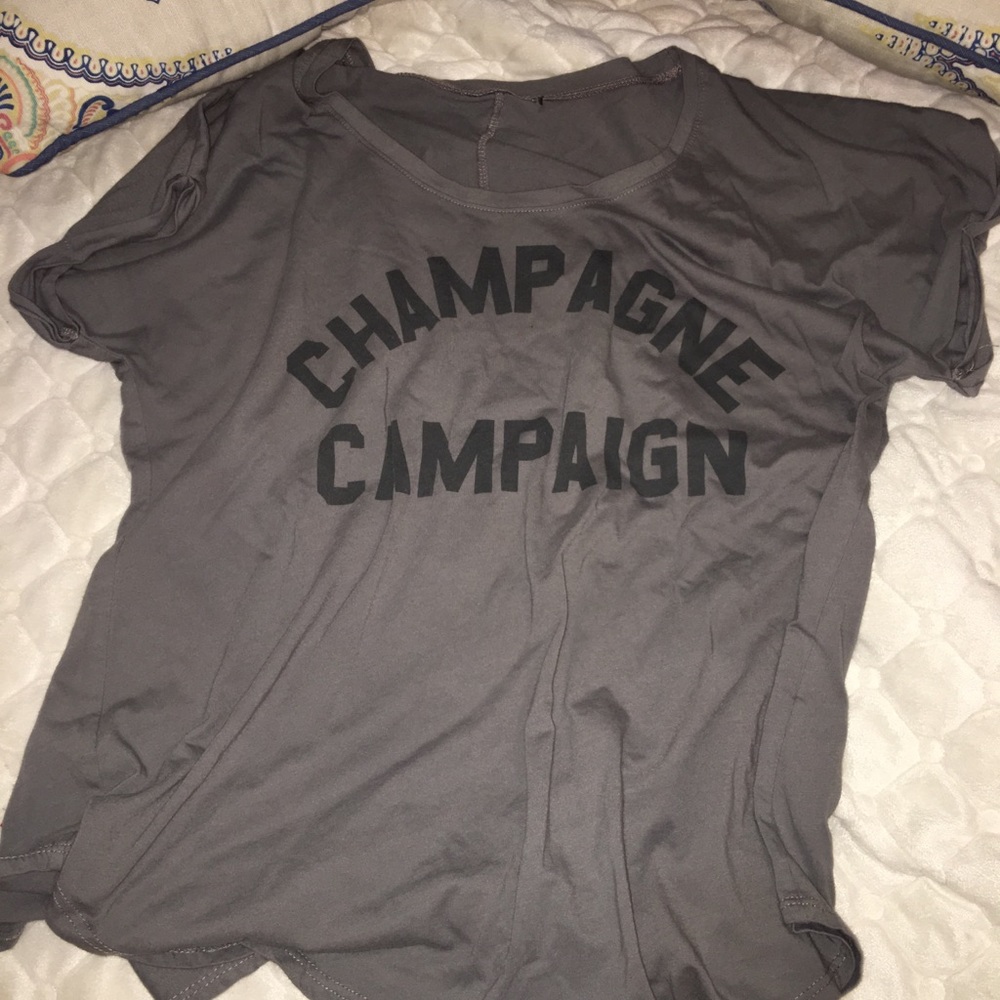 Champagne Campaign graphic tee Size L